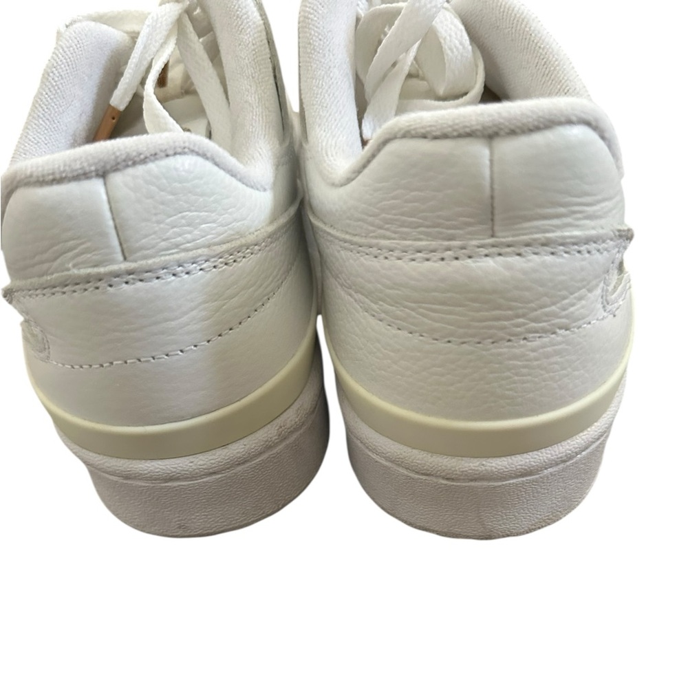 Adidas Forum Low White Gold tumbled leather sneakers size 10.5 women - Picture 7 of 12